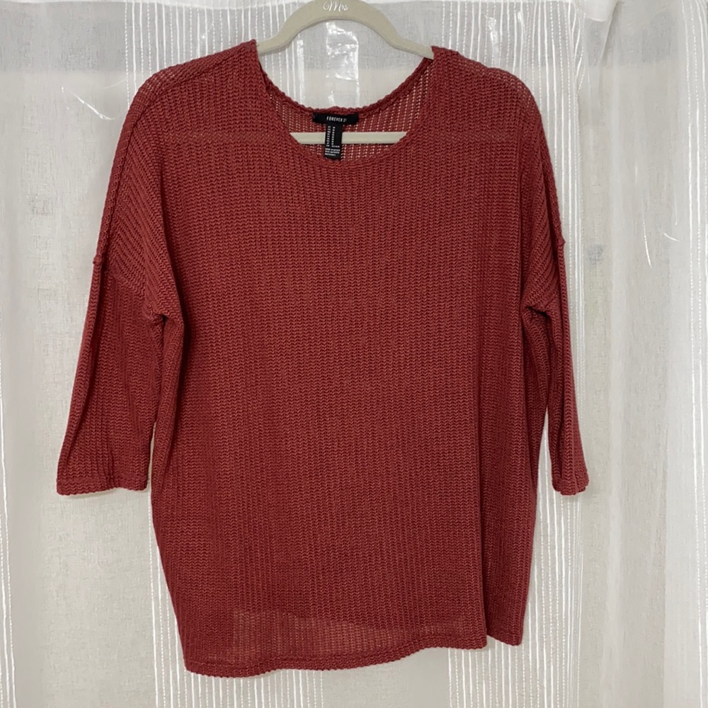 Burnt Orange Forever 21 top